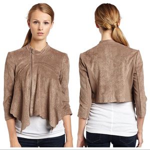 LIKE NEW 🌟 BCBG Bri Faux Suede Jacket Size S
